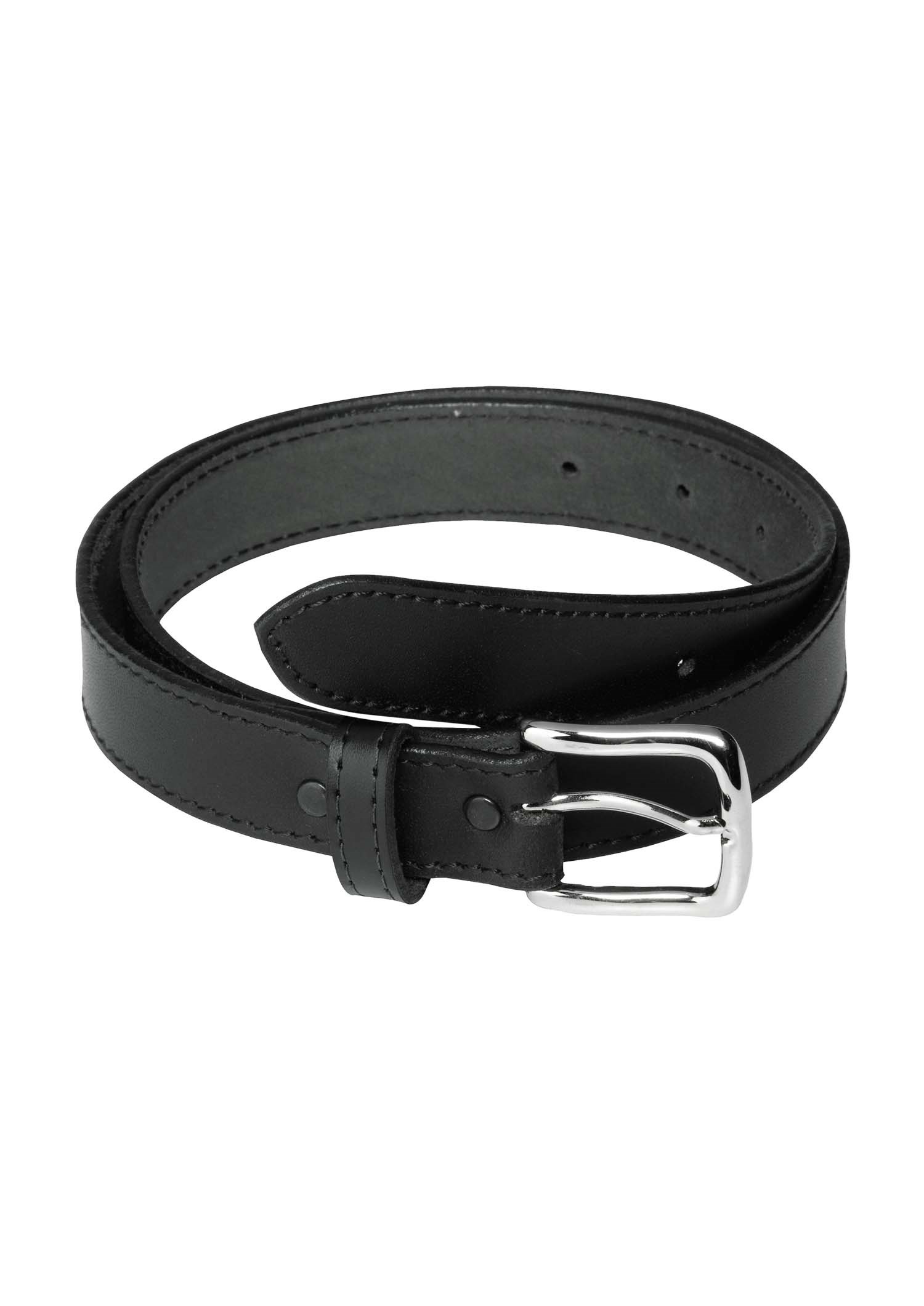 Men's Leather Belt - black