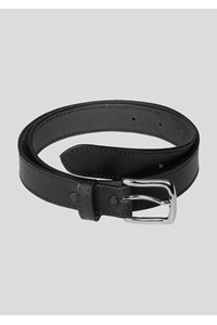 Men's Leather Belt - black