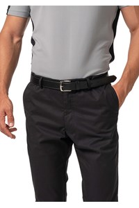 Men's Leather Belt - black