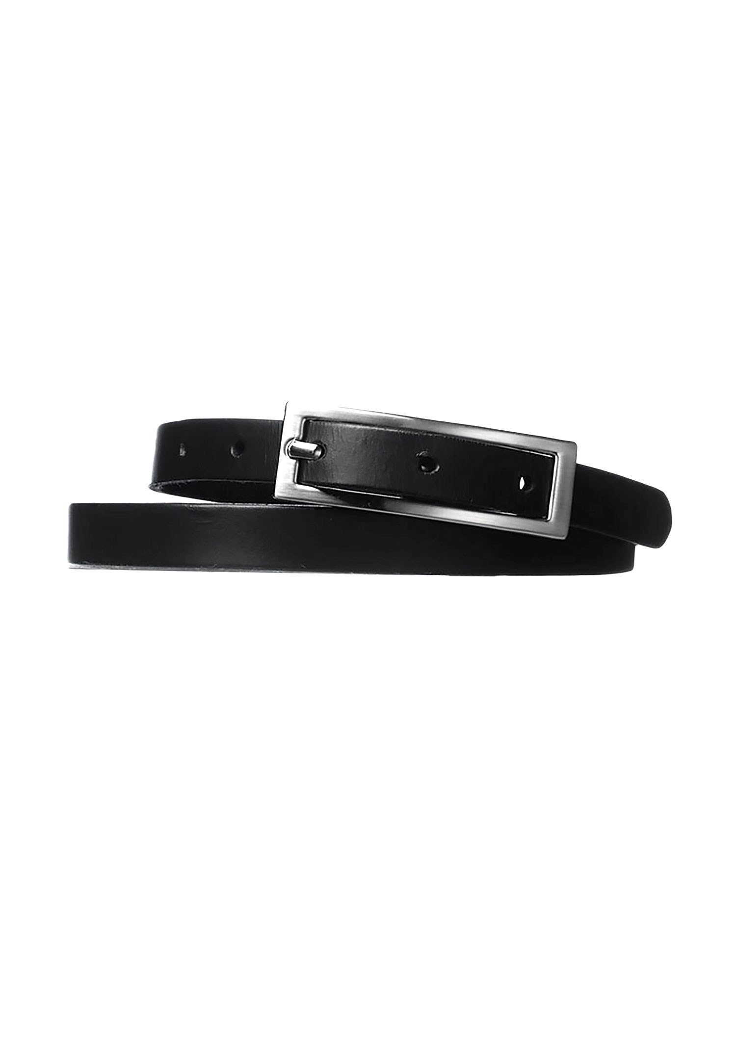 Women's Leather Belt - black