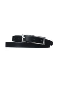 Women's Leather Belt - black