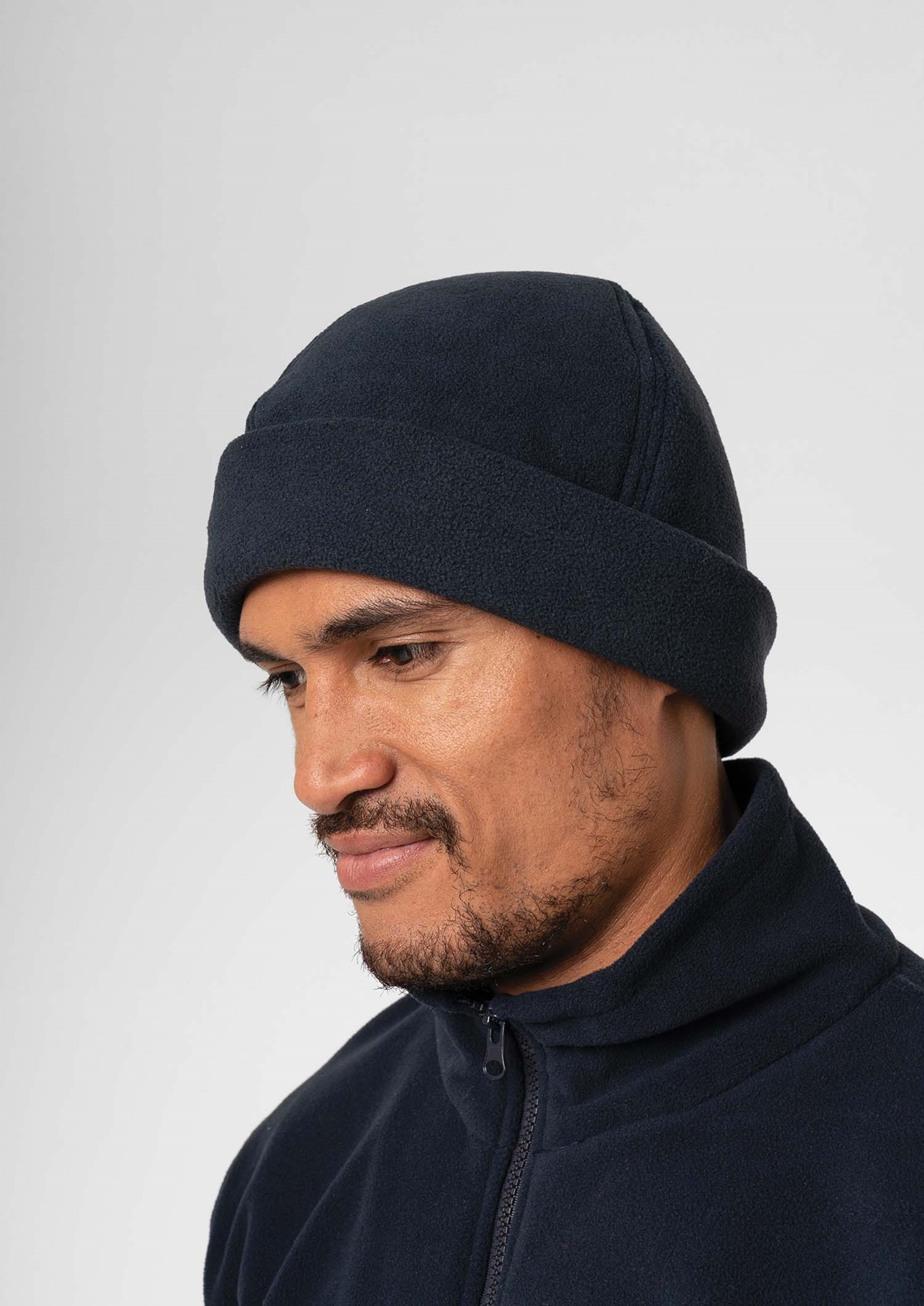 Microfleece Beanie - navy