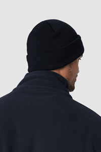 Fold Cuff Beanie - navy