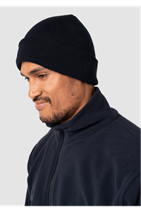 Fold Cuff Beanie - navy