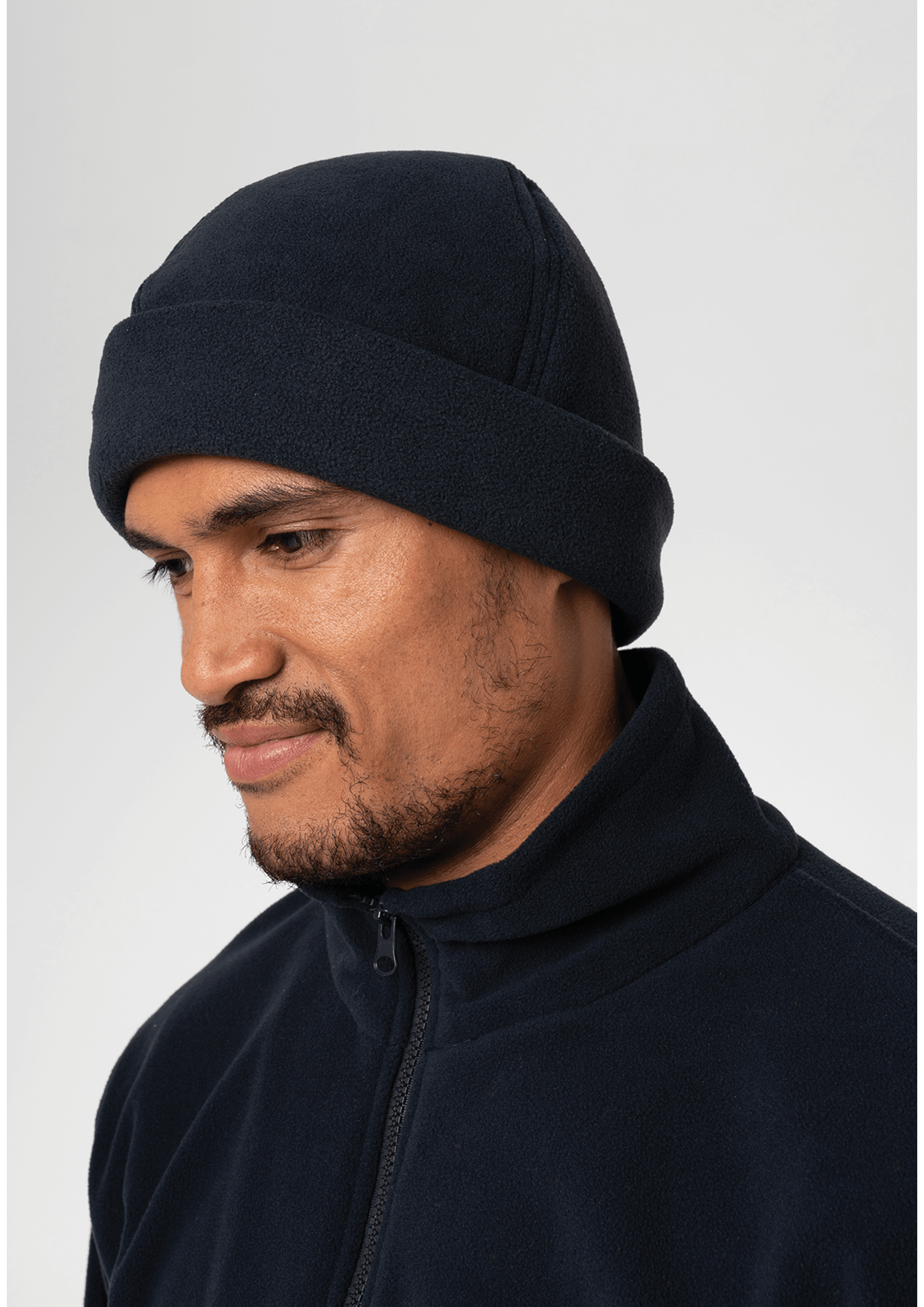 Fold Cuff Beanie - navy