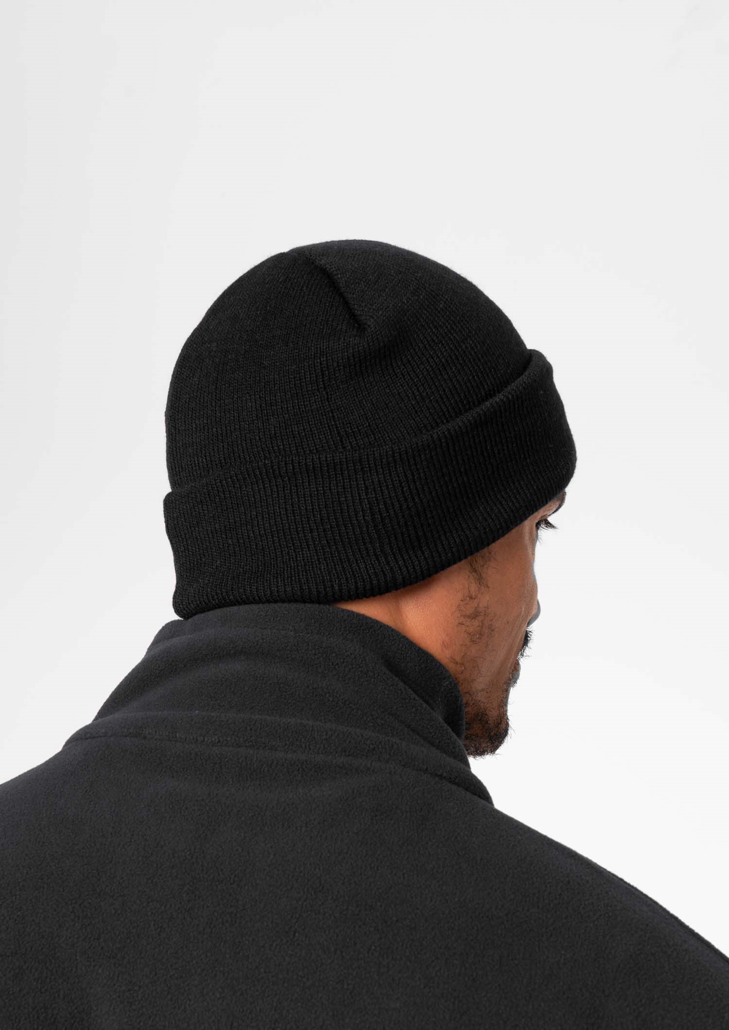 Fold Cuff Beanie - black