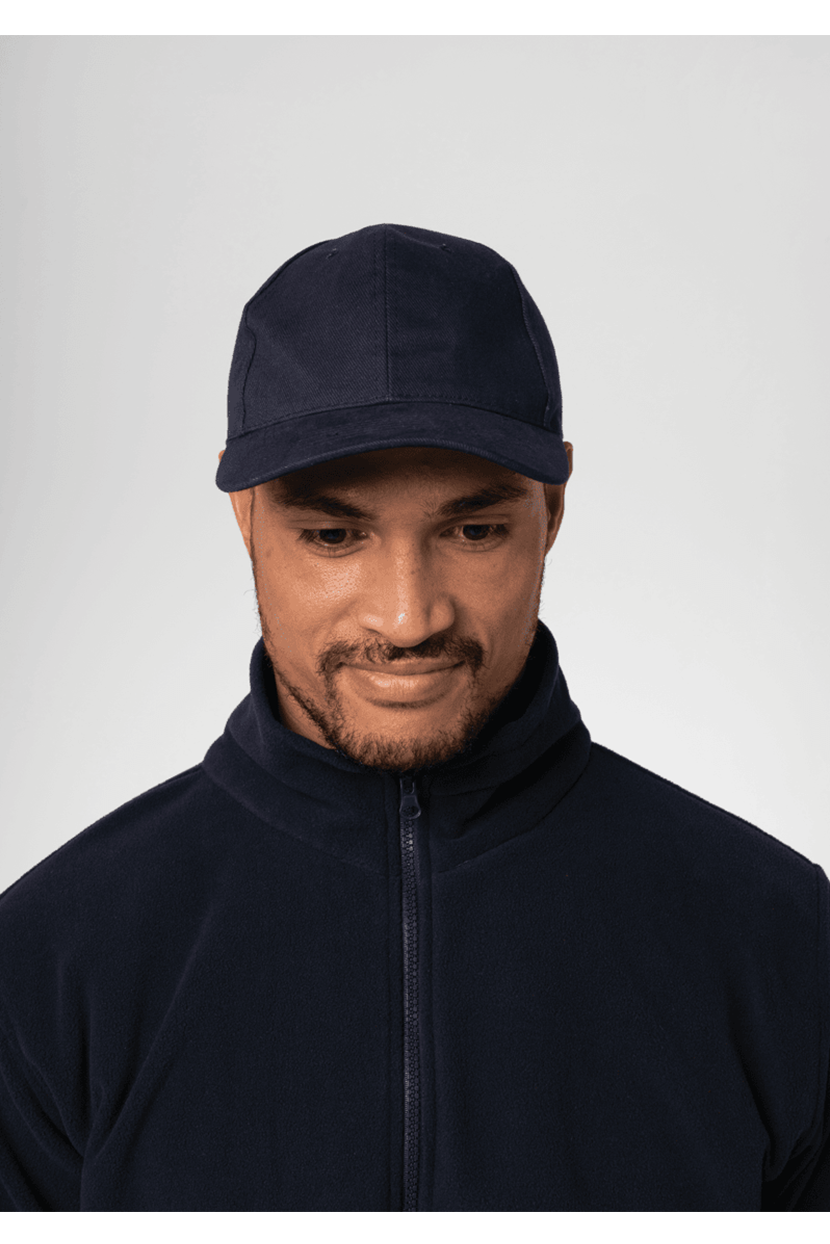 Brushed Cotton Cap - navy