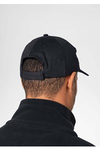 Brushed Cotton Cap - black