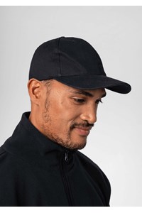 Brushed Cotton Cap - black