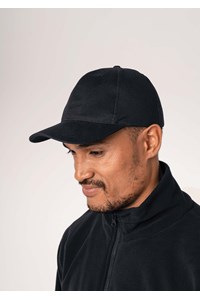 Brushed Cotton Cap - black