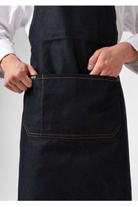 Reversible Cross Back Apron - black