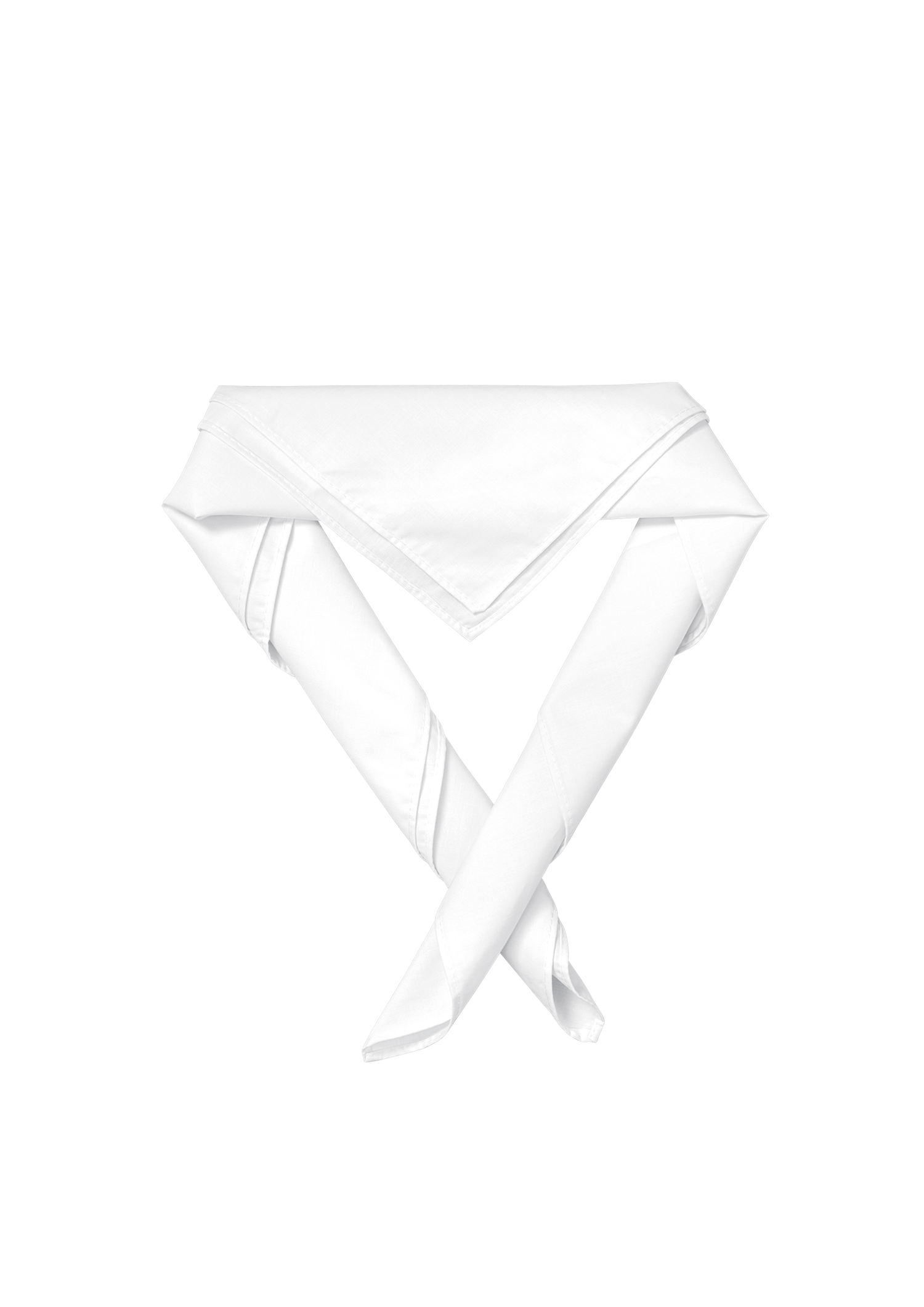 Triangle Neckerchief - white