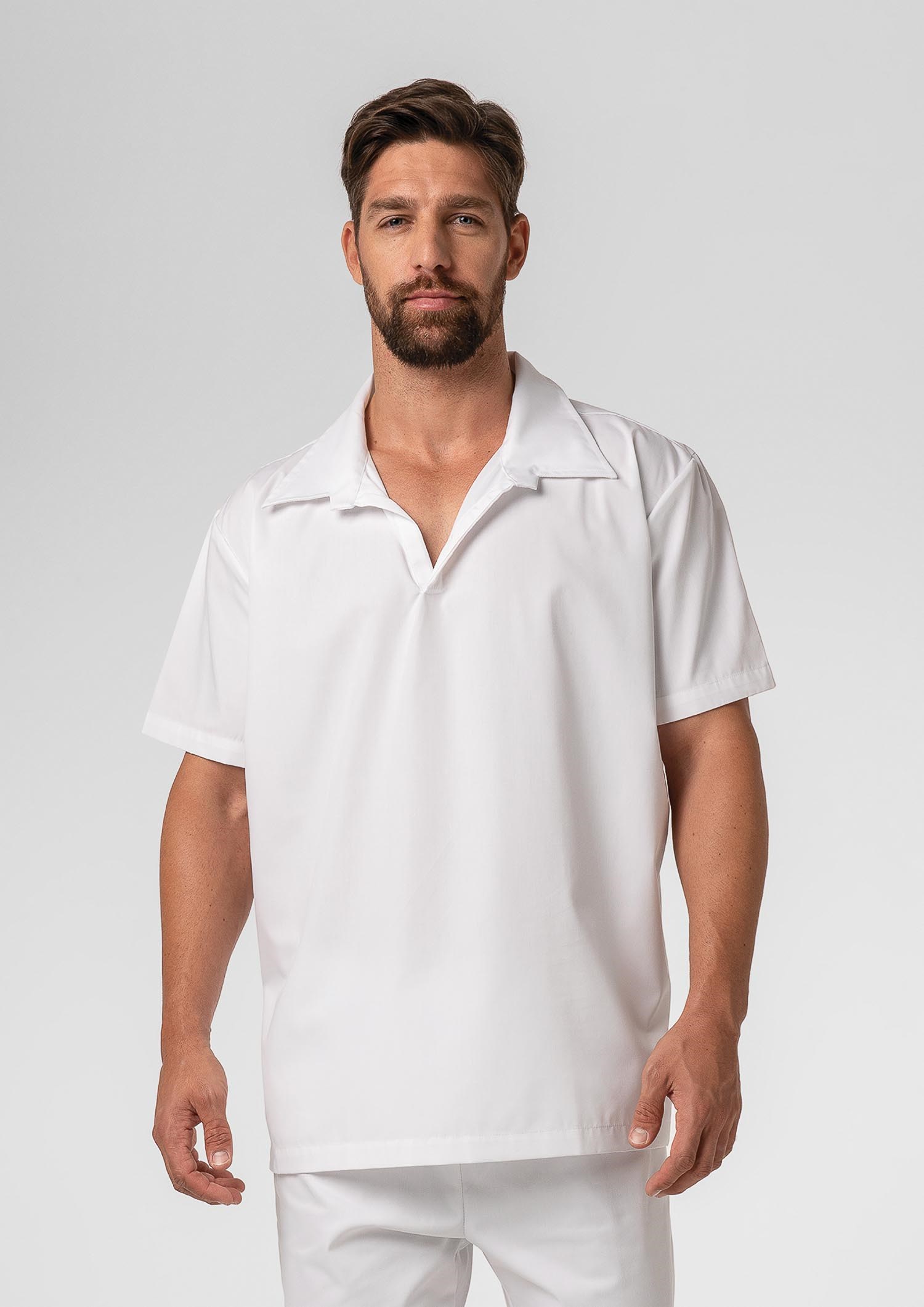 Food S/S Jerkin - white