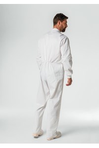 Food Men's Zip Overall - white