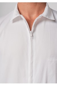 Food Men's Zip Overall - white