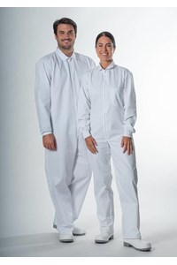 Food Men's Zip Overall - white