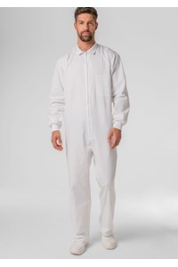 Food Men's Zip Overall - white