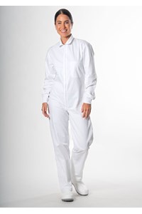 Food Men's Zip Overall - white