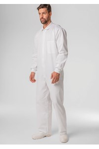 Food Men's Zip Overall - white