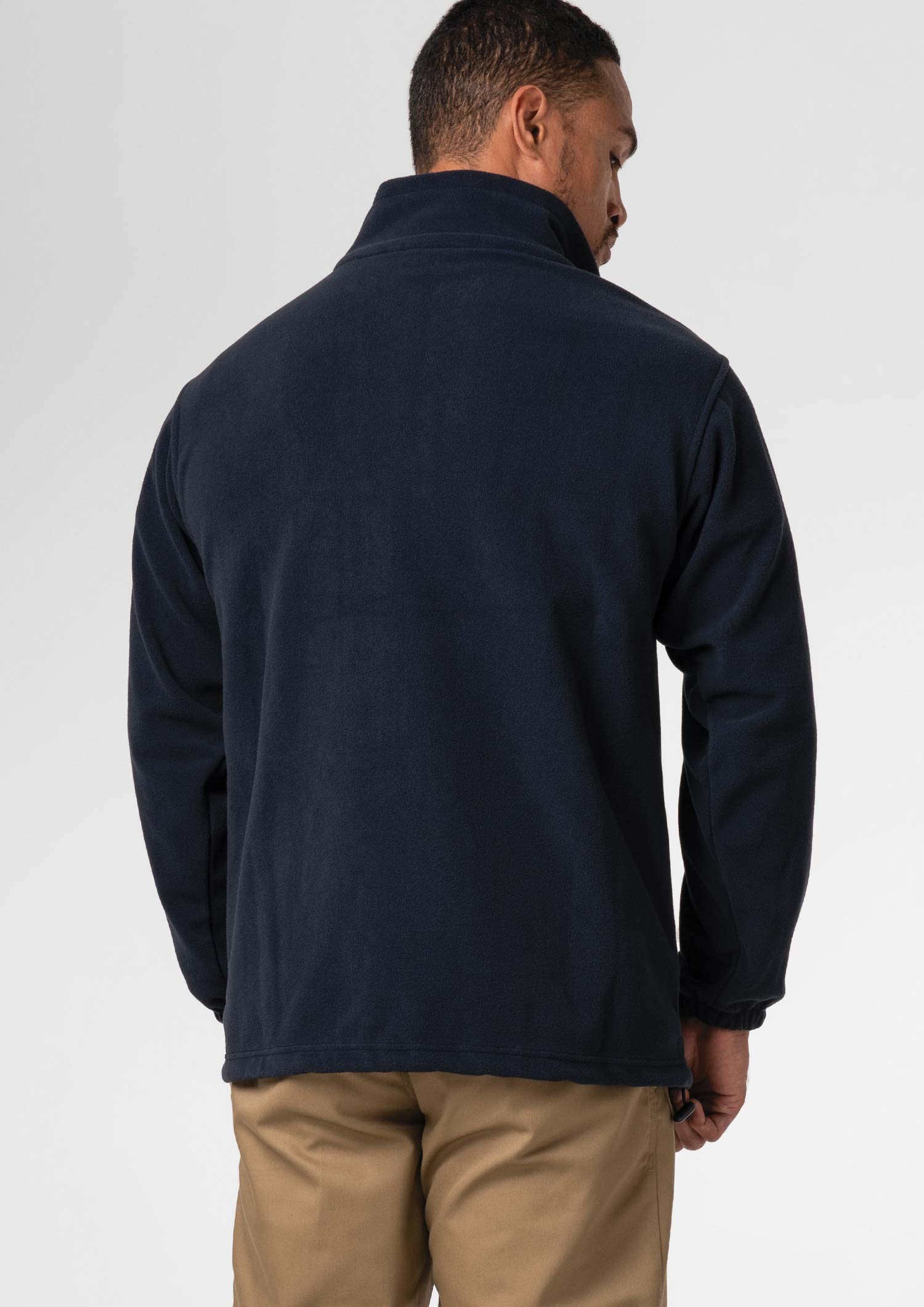 Micro Fleece Men's Jacket - navy