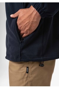 Micro Fleece Men's Jacket - navy