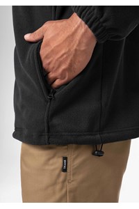 Micro Fleece Men's Jacket - black