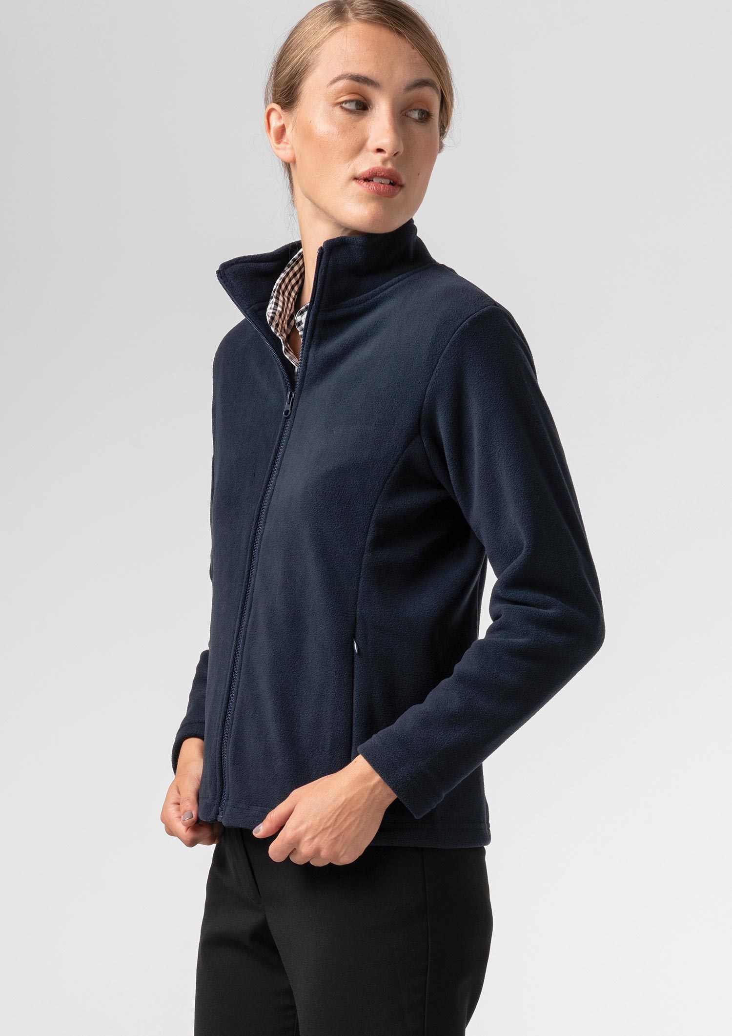 Micro Fleece Women's Jacket - navy