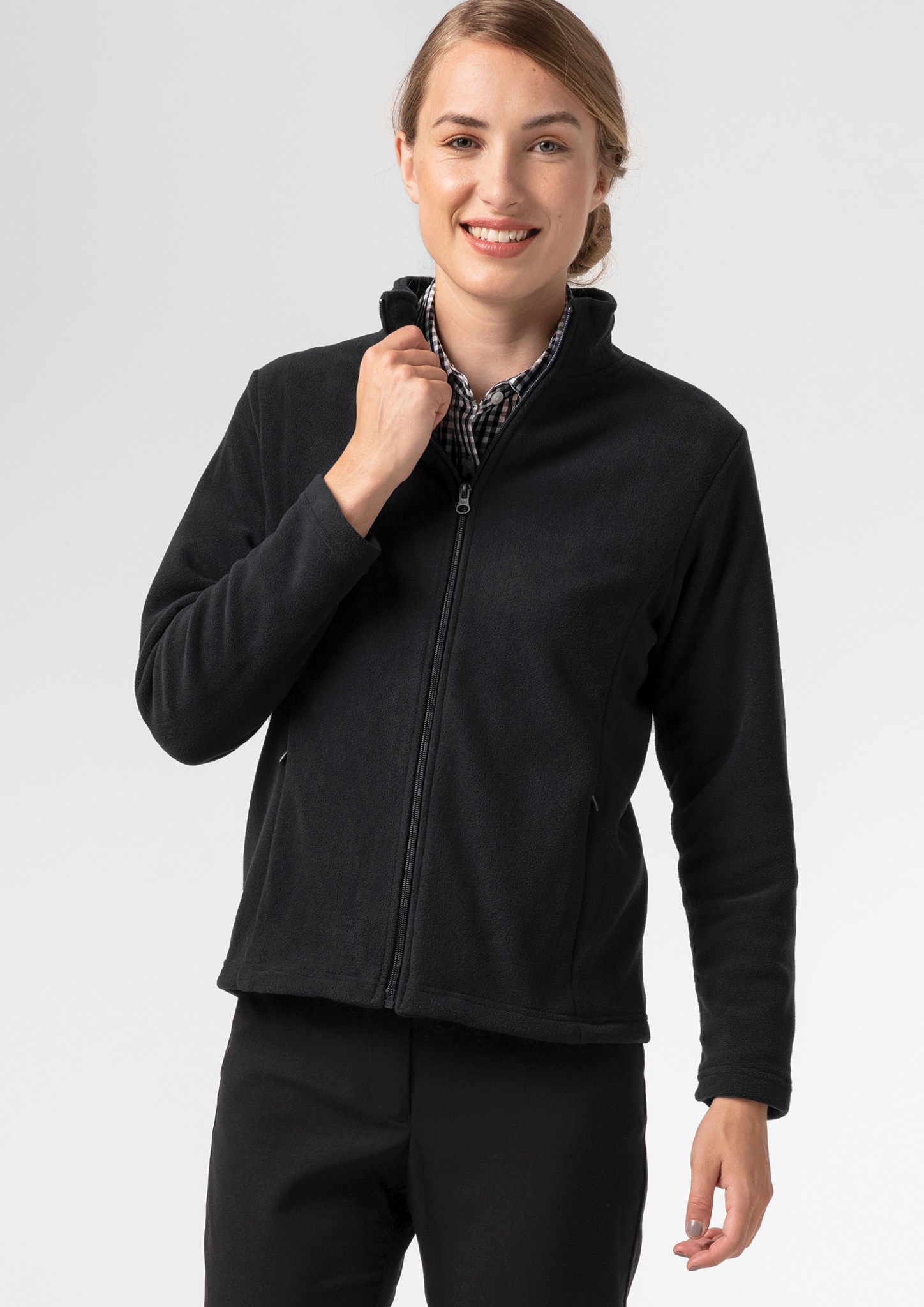 Micro Fleece Women's Jacket - black