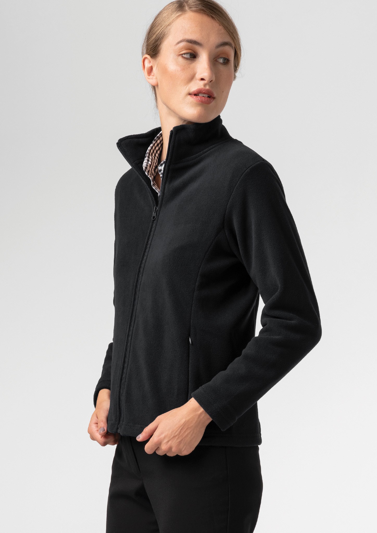 Micro Fleece Women's Jacket - black