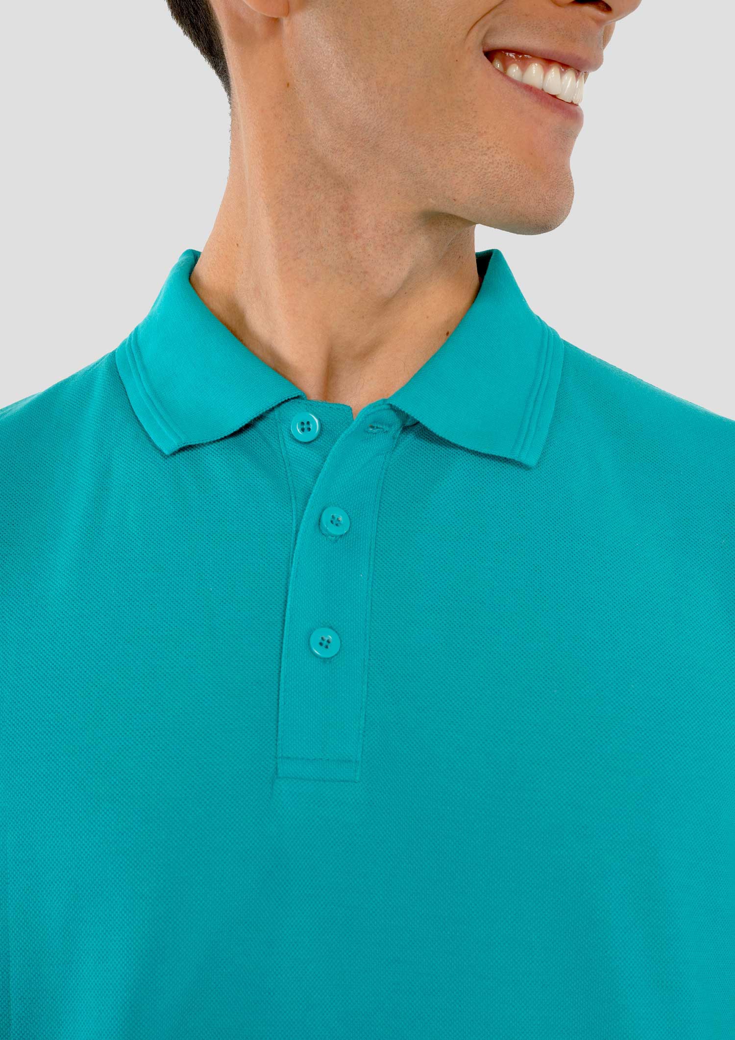 Signature Men's Polo - jade