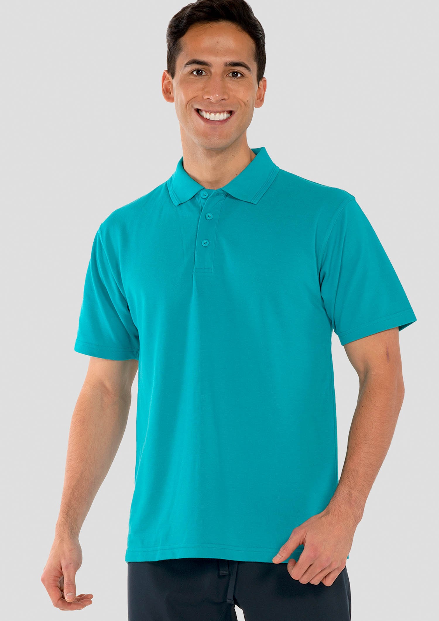 Signature Men's Polo - jade