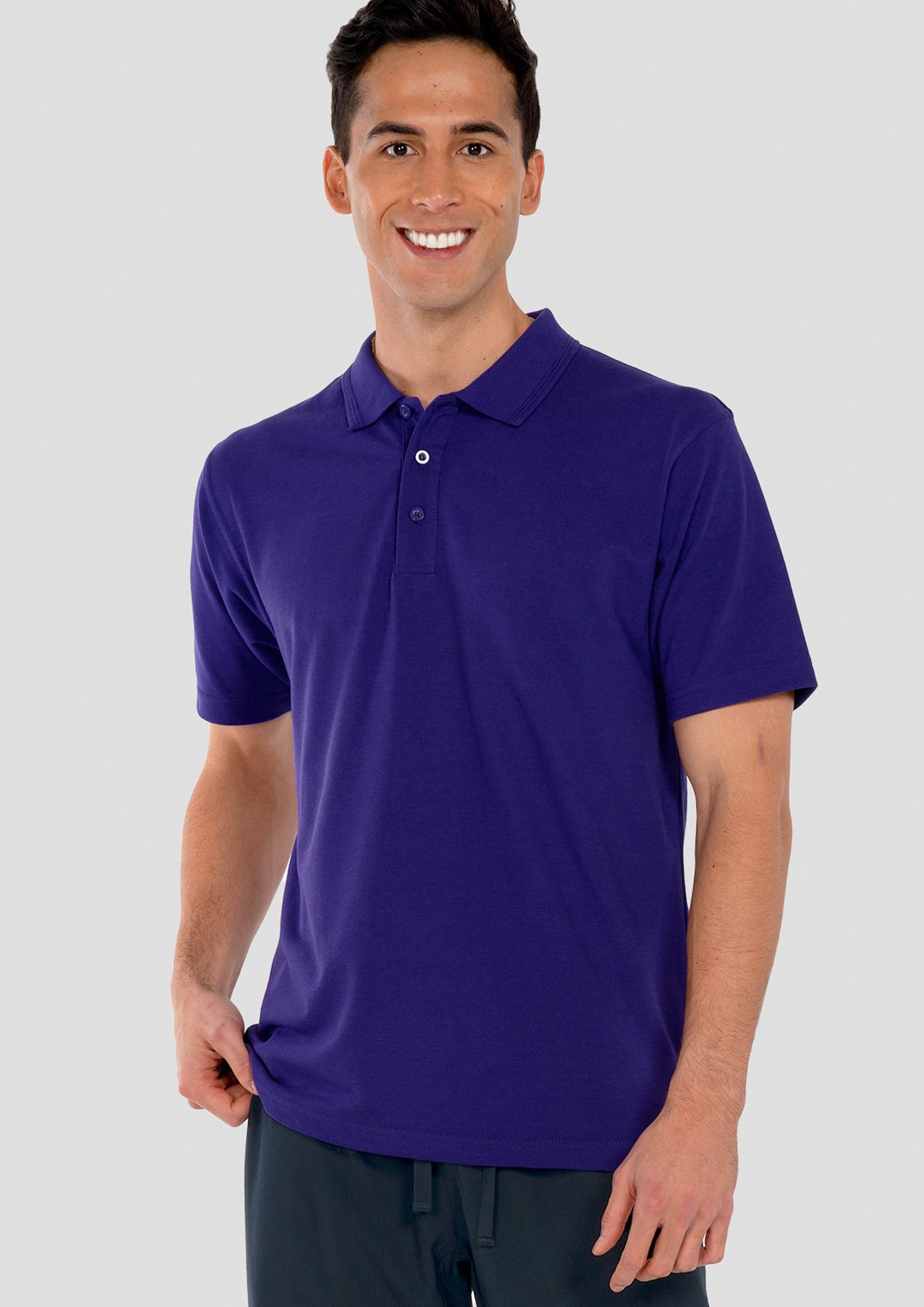 Signature Men's Polo - purple