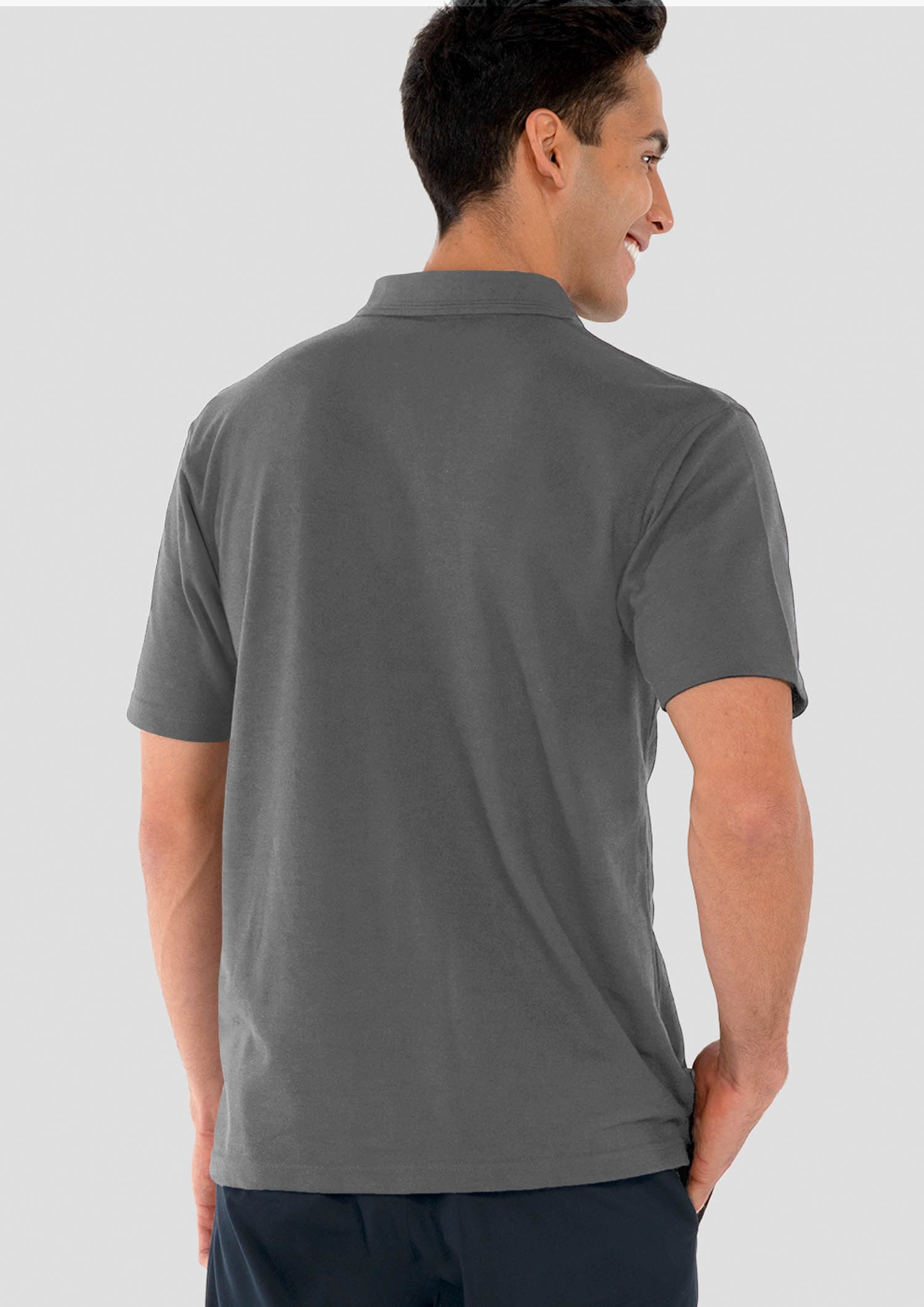 Signature Men's Polo - grey