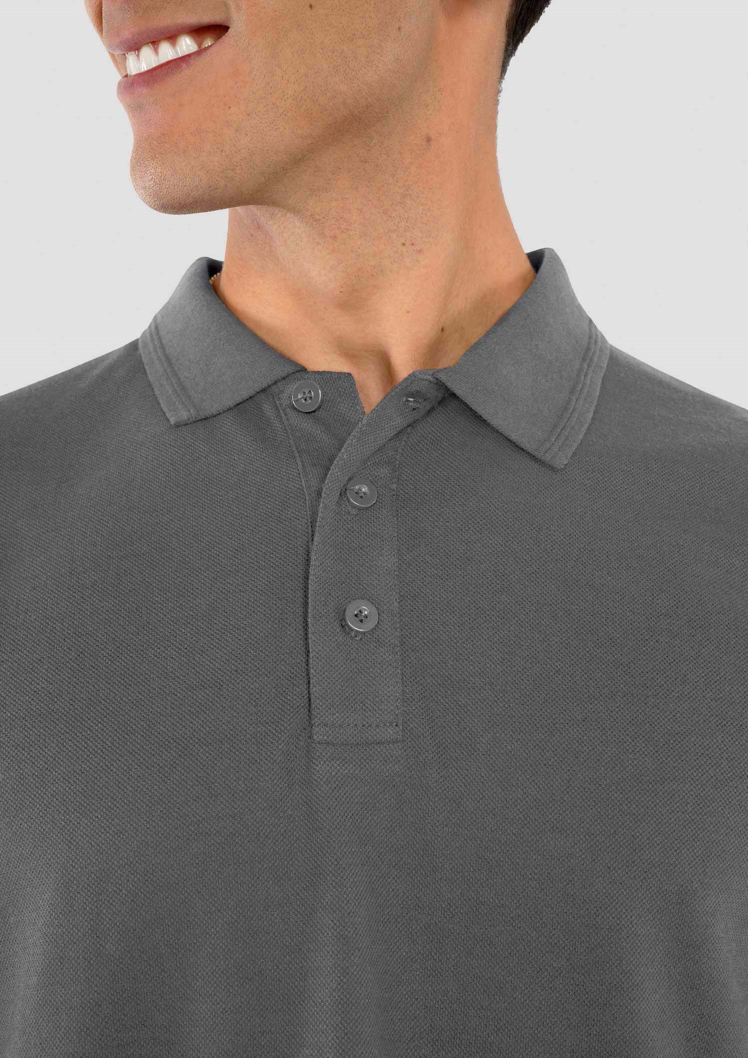 Signature Men's Polo - grey