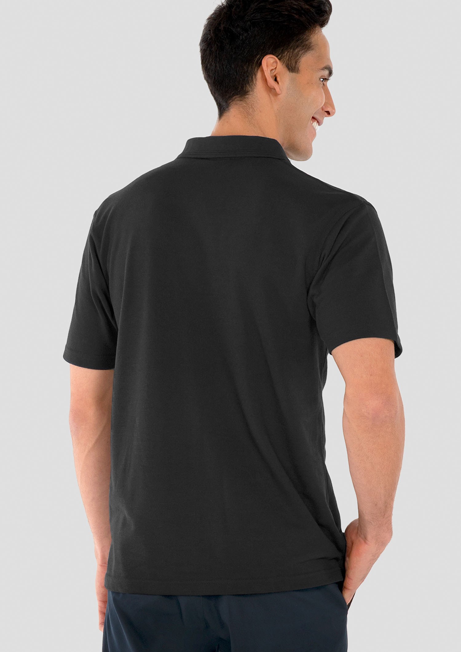 Signature Men's Polo - black