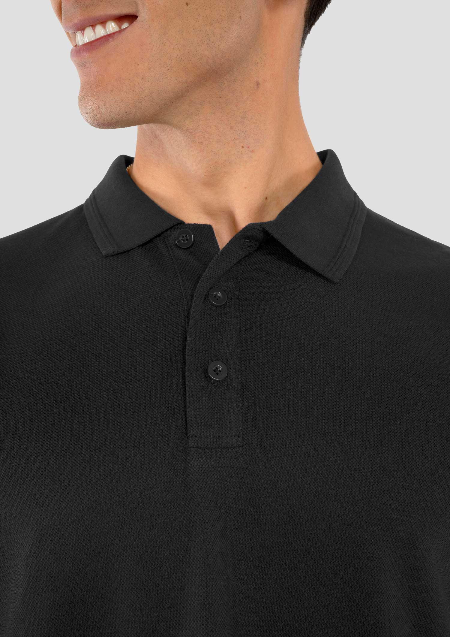 Signature Men's Polo - black