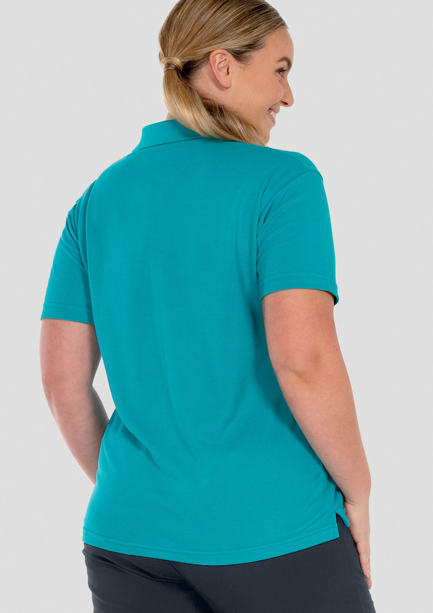 Signature Women's Polo - jade