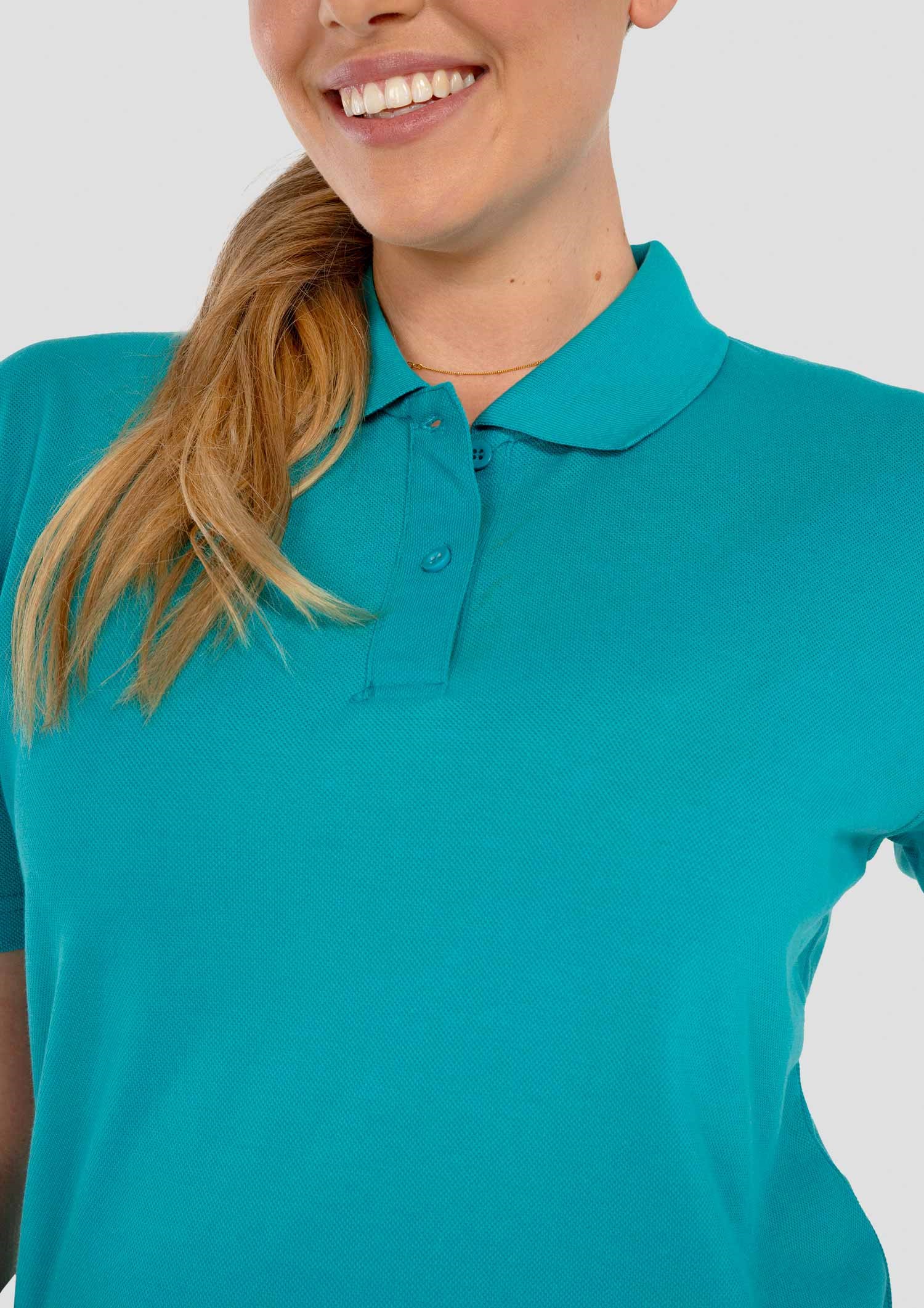 Signature Women's Polo - jade