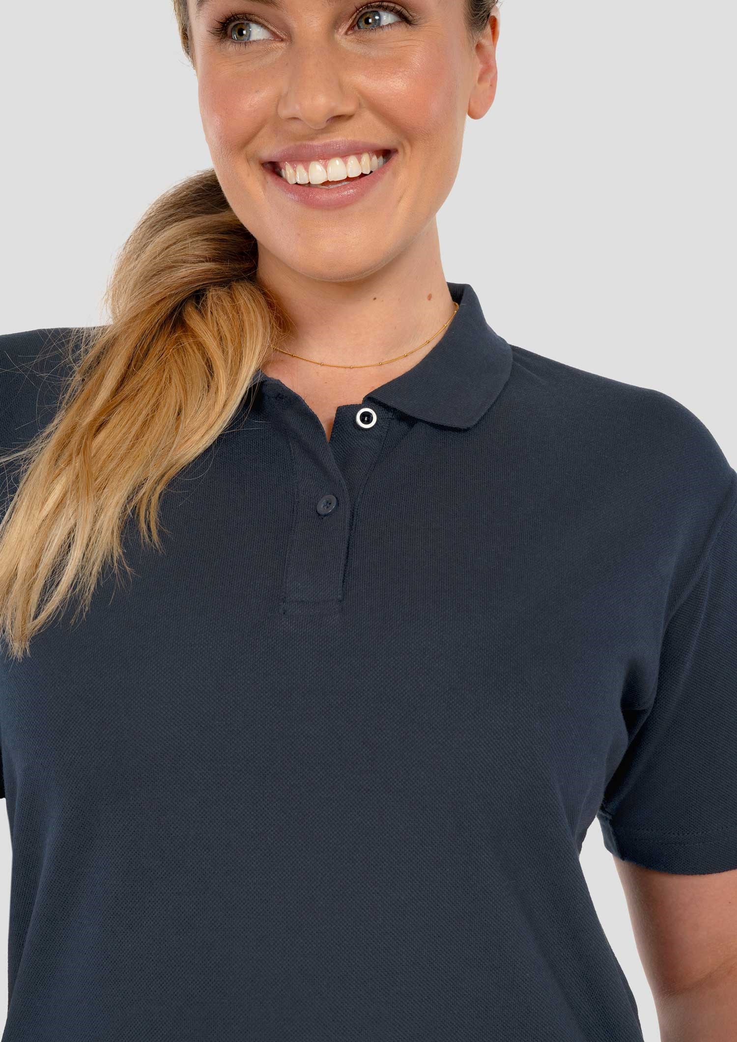 Signature Women's Polo - navy