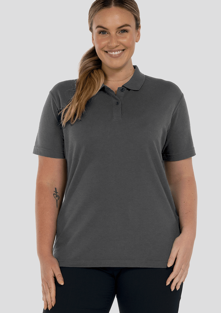 Signature Women's Polo - grey