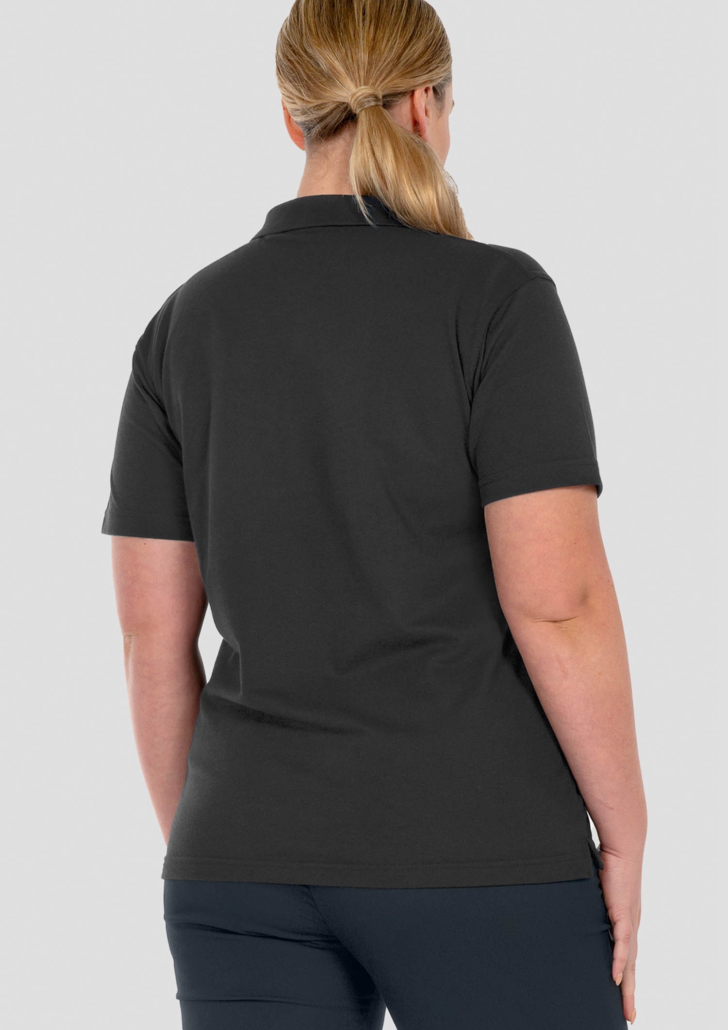 Signature Women's Polo - black