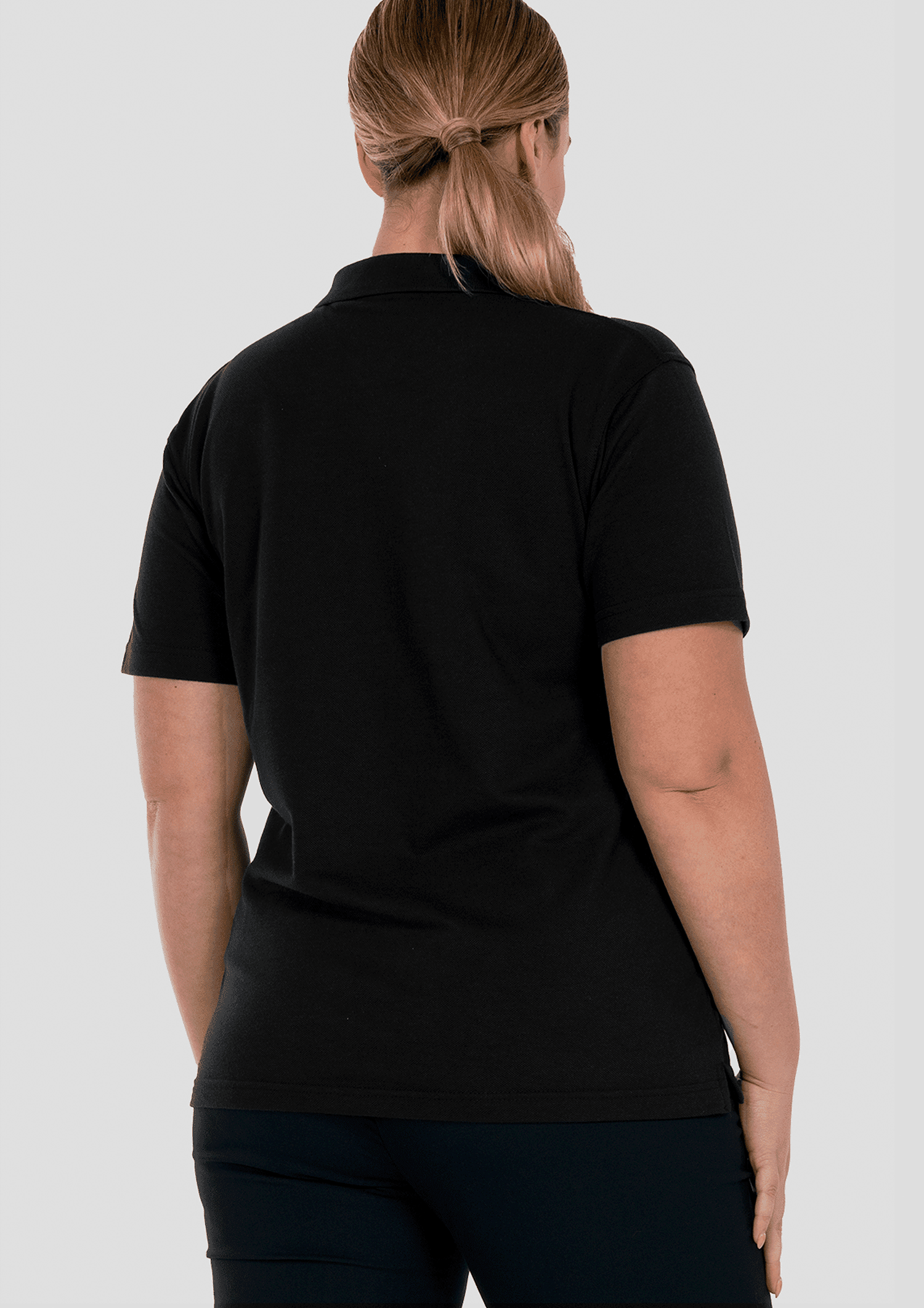 Signature Women's Polo - black