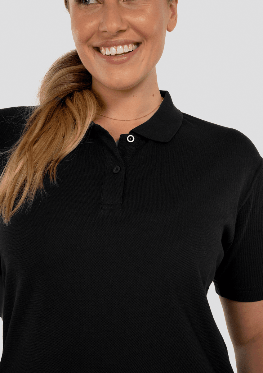 Signature Women's Polo - black