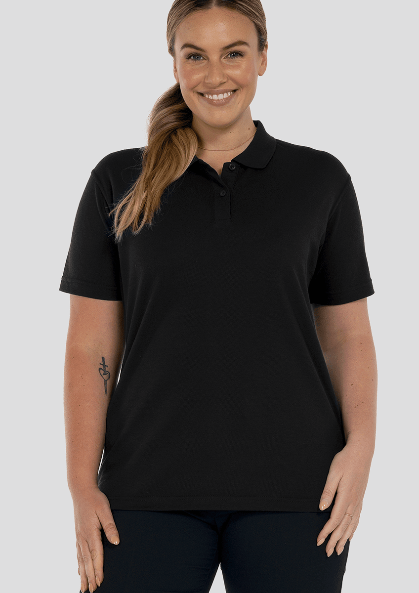 Signature Women's Polo - black