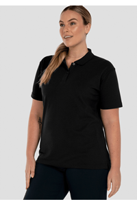 Signature Women's Polo - black