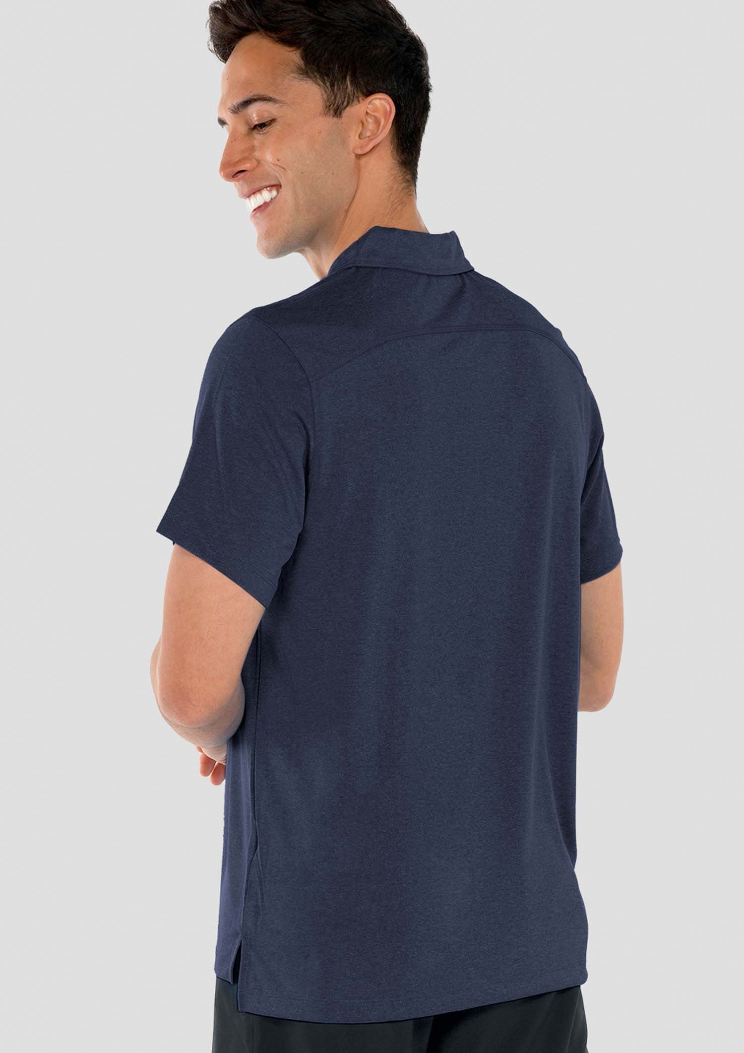 Aero Men's Polo - navy