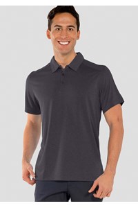 Aero Men's Polo - charcoal