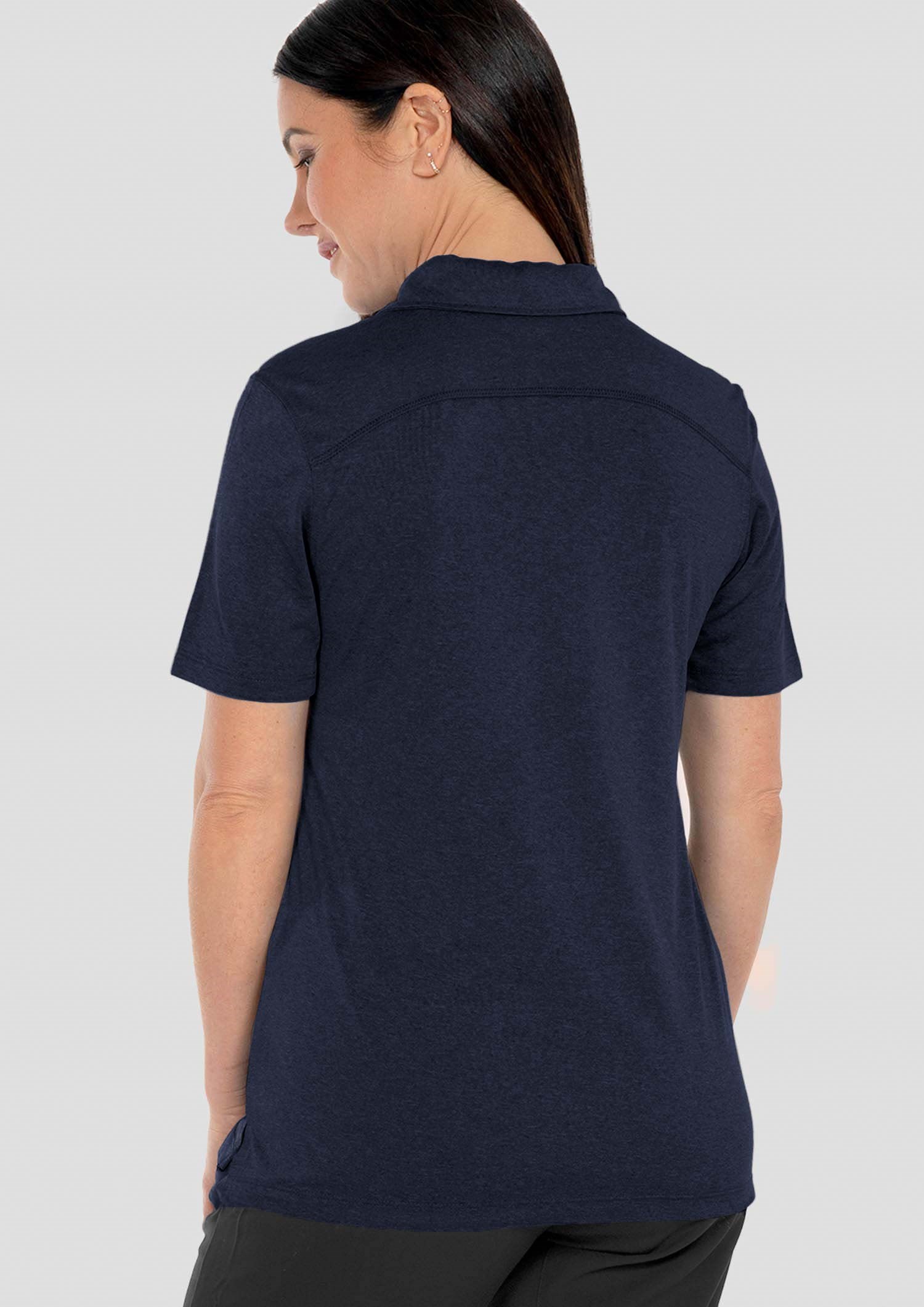 Aero Women's Polo - navy