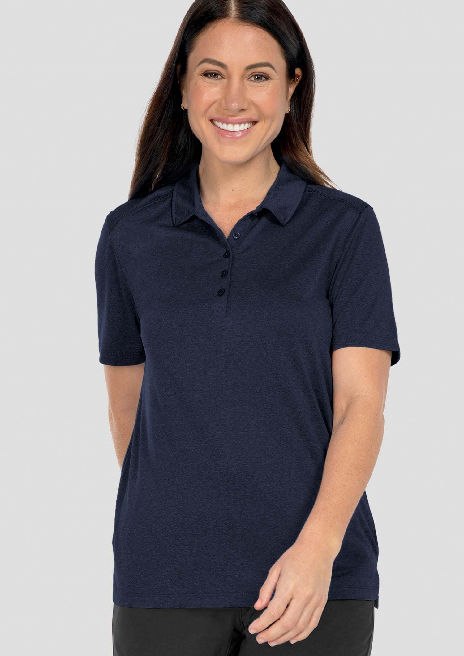 Aero Women's Polo - navy