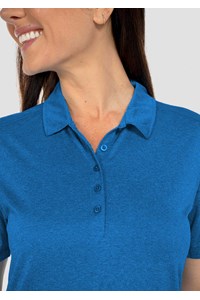 Aero Women's Polo - electric blue